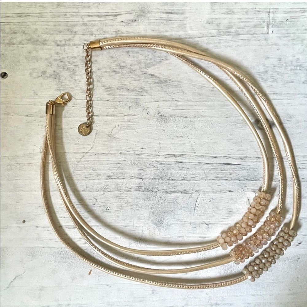 Sweet Lola multi tier beaded statement necklace